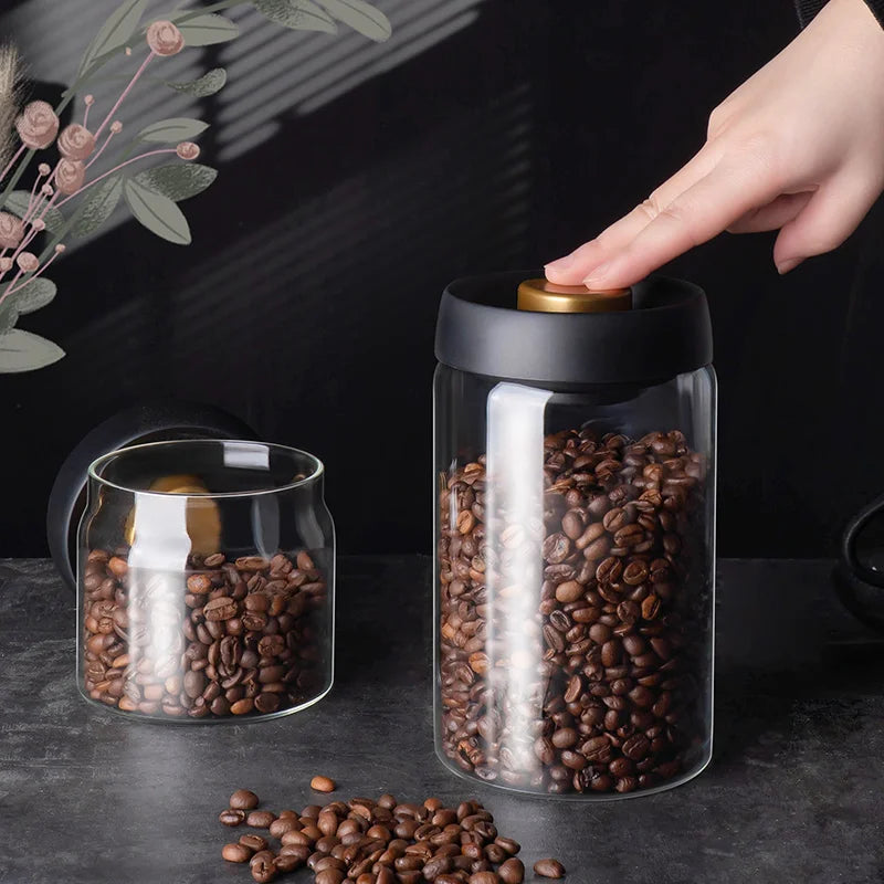 Bocal hermétique pour café