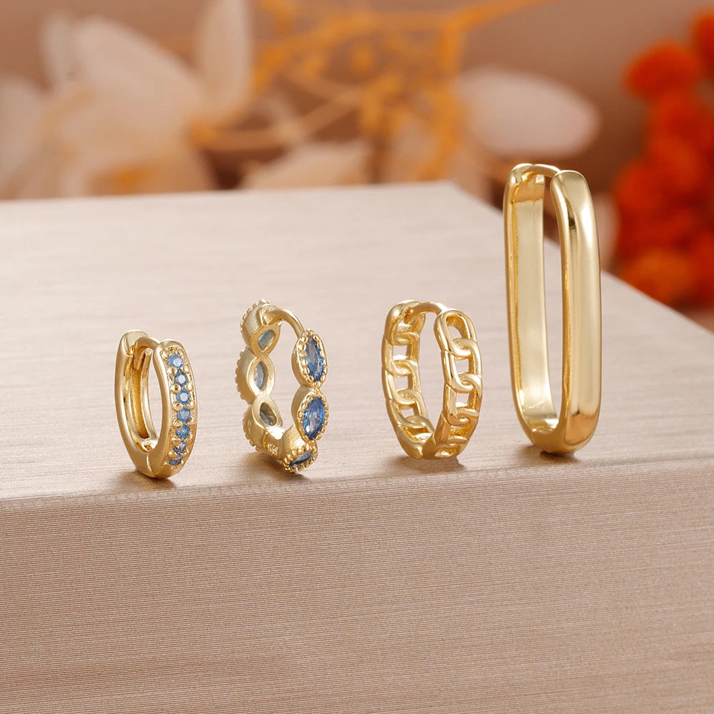 Boucles d’oreilles Léna – Élégance lumineuse