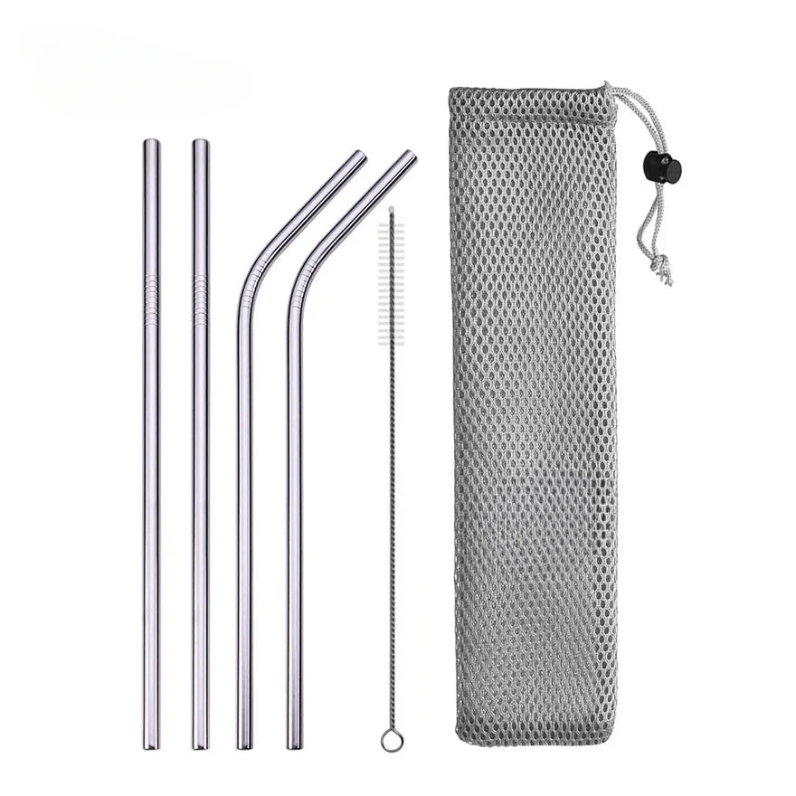 Pailles en acier inoxydable
