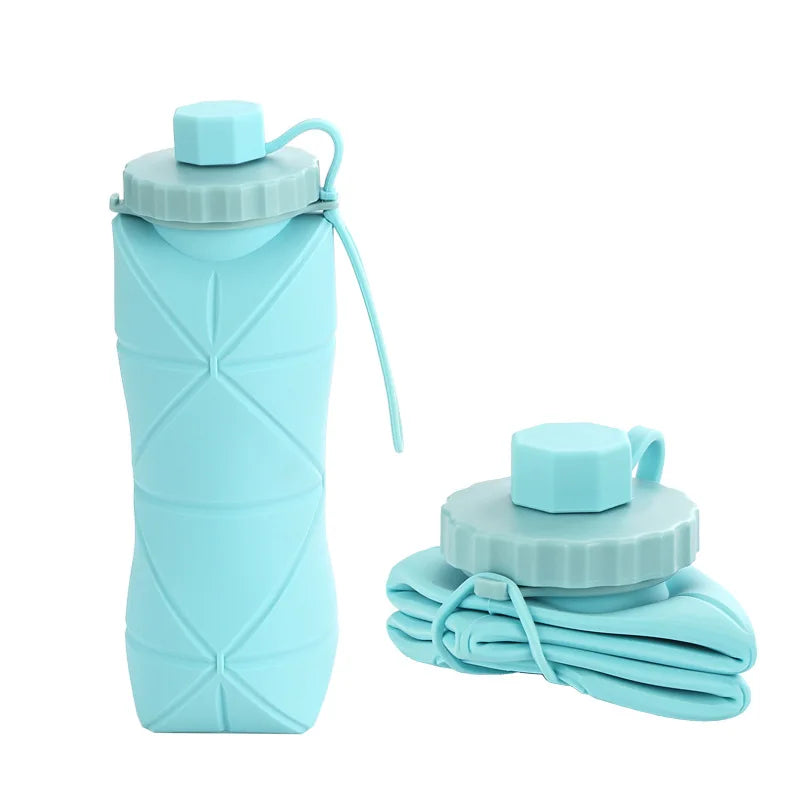 Gourde pliable en silicone