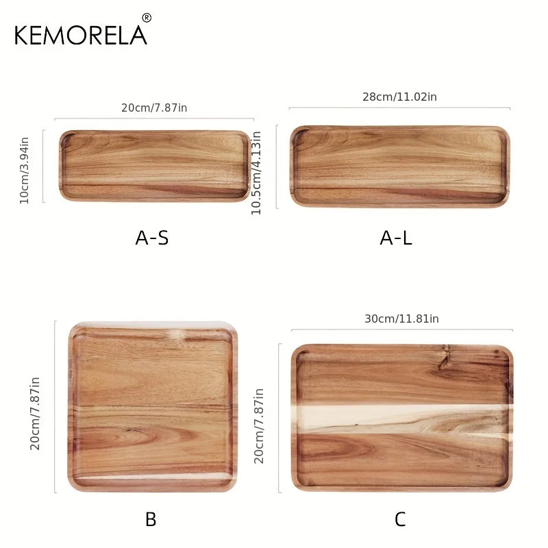 Plateau de service en bois