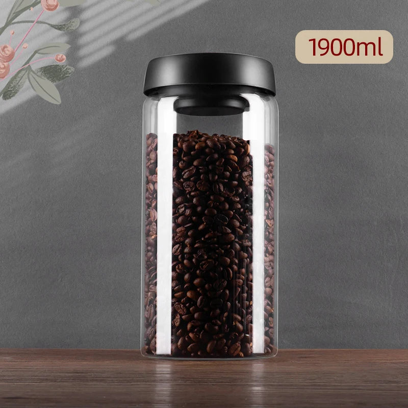 Bocal hermétique pour café