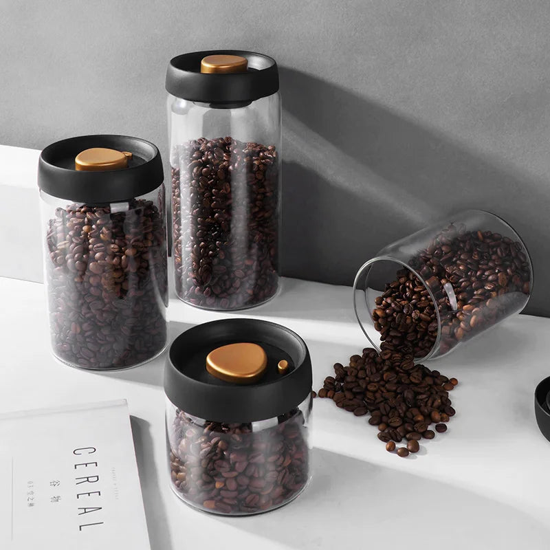 Bocal hermétique pour café