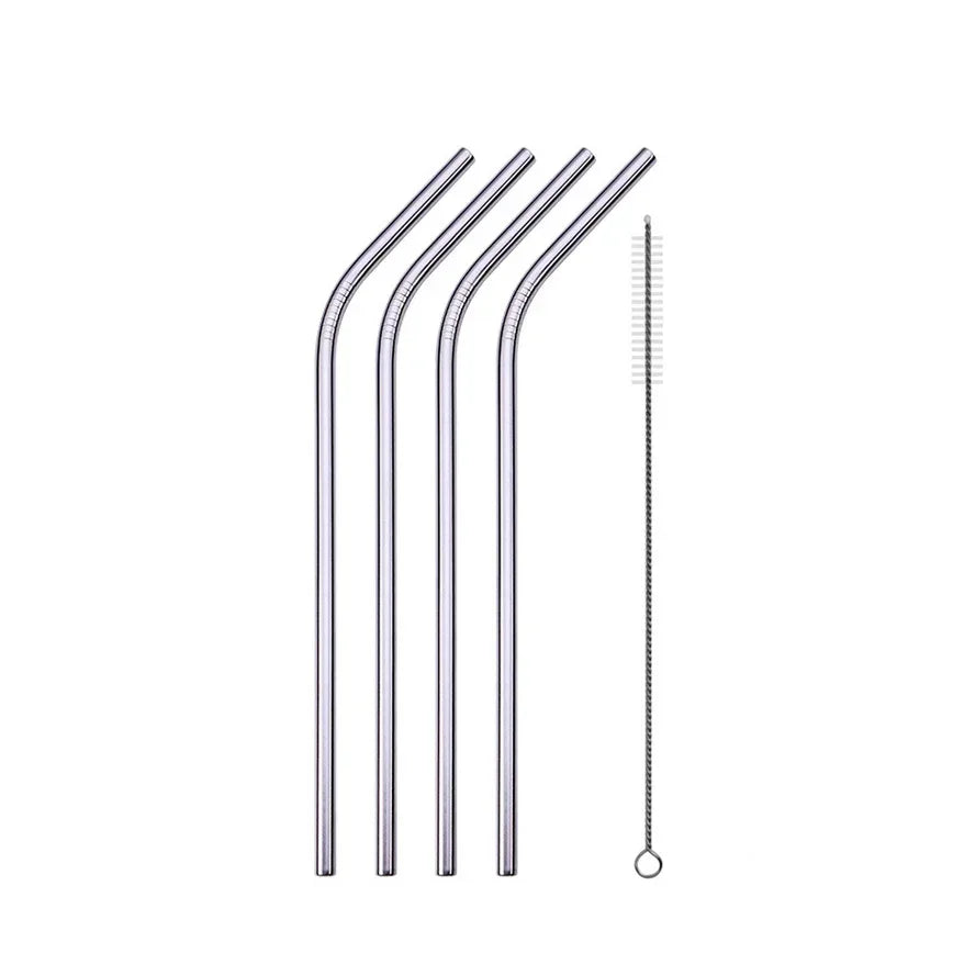 Pailles en acier inoxydable