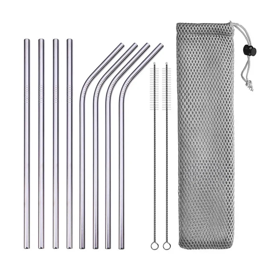 Pailles en acier inoxydable