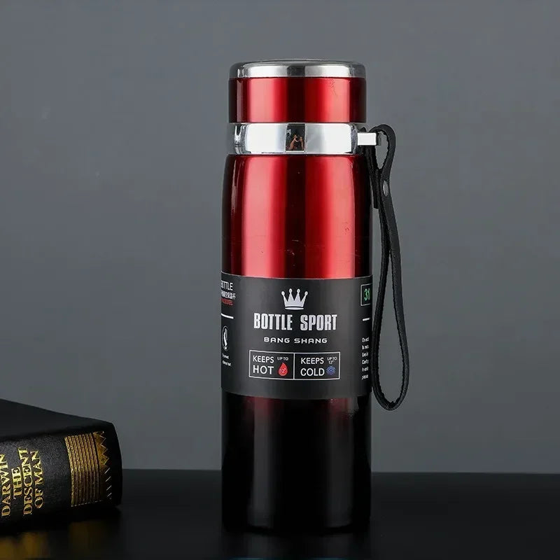 Bouteille thermos en acier inoxydable