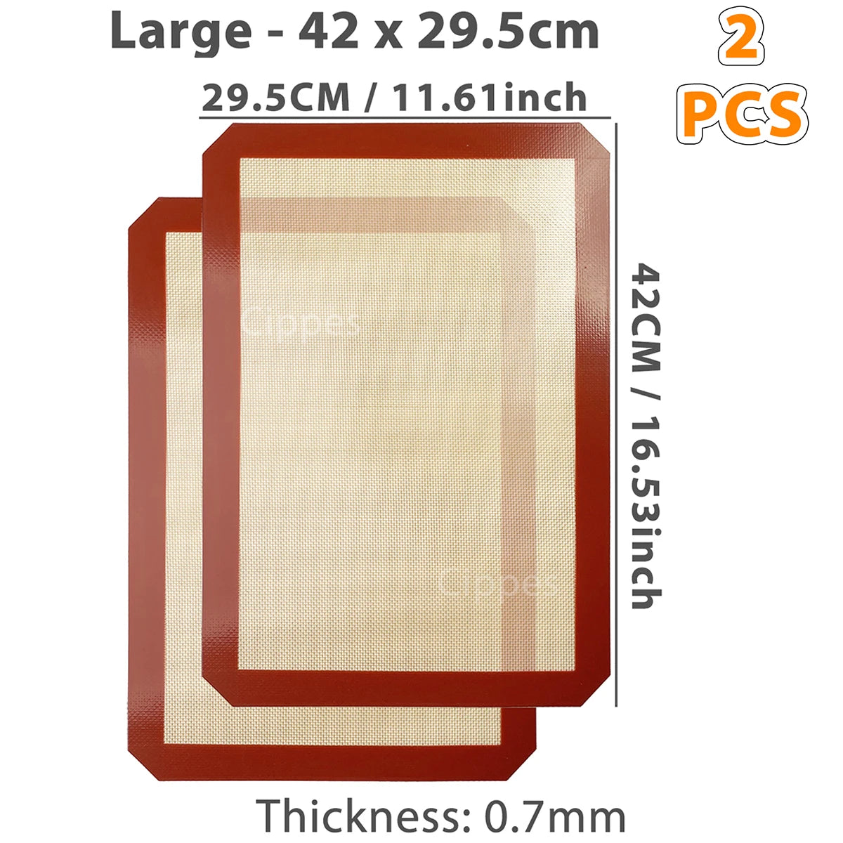 Tapis de cuisson en silicone