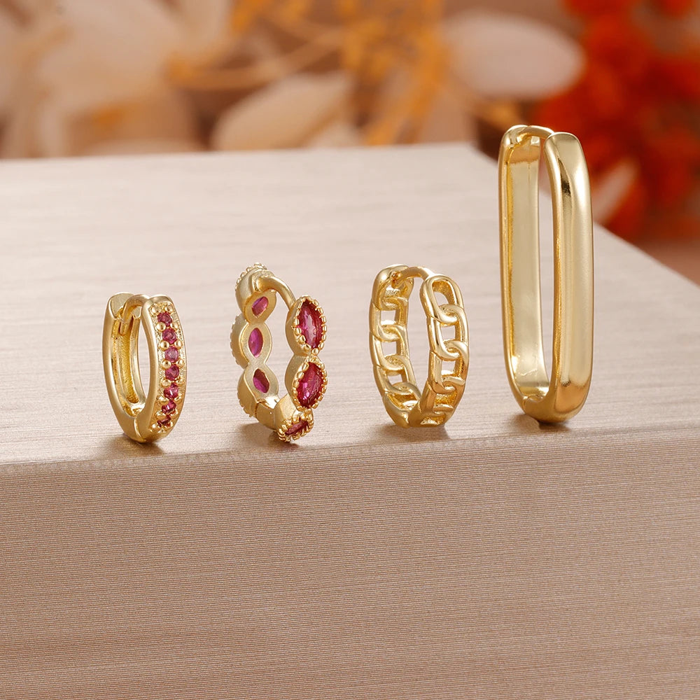 Boucles d’oreilles Léna – Élégance lumineuse