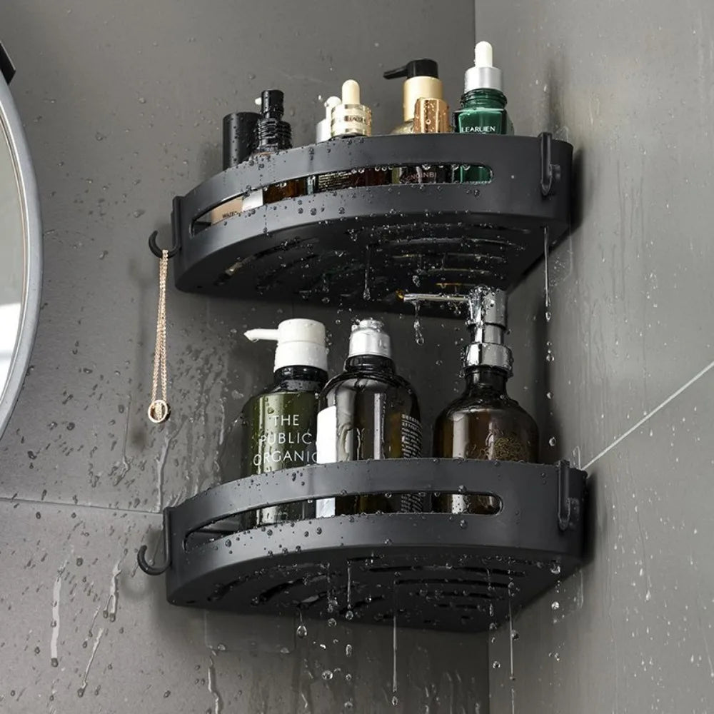 Étagère d'angle de douche