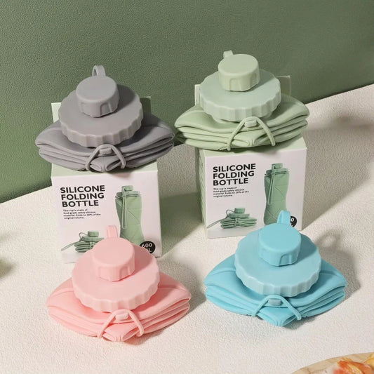 Gourde pliable en silicone