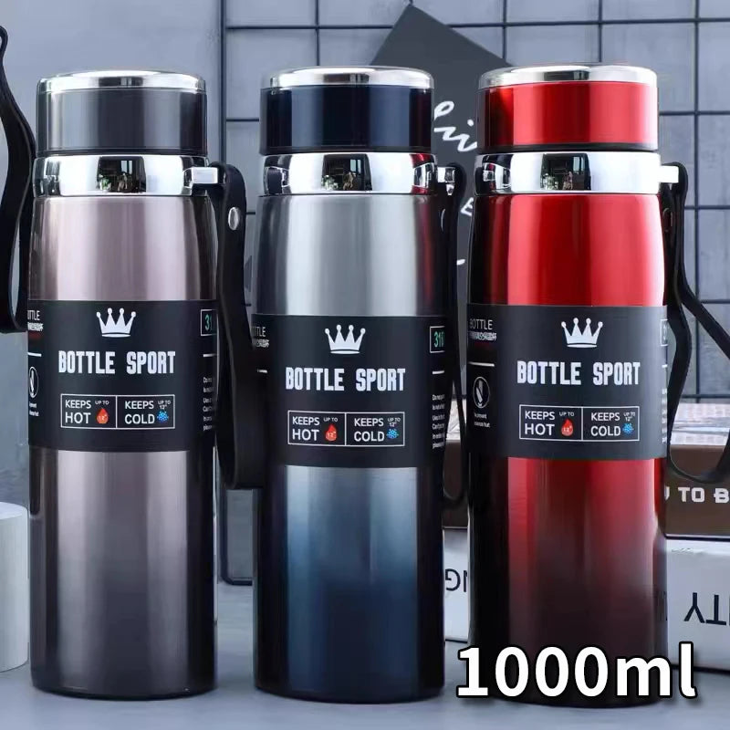 Bouteille thermos en acier inoxydable