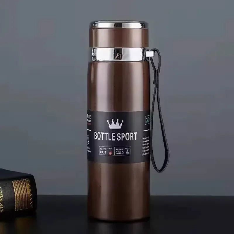 Bouteille thermos en acier inoxydable