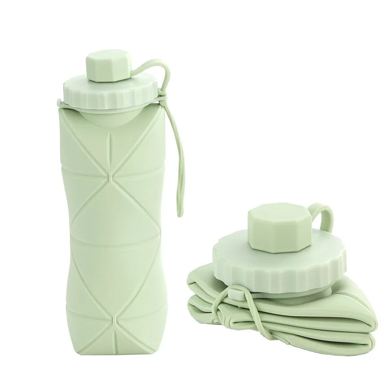 Gourde pliable en silicone