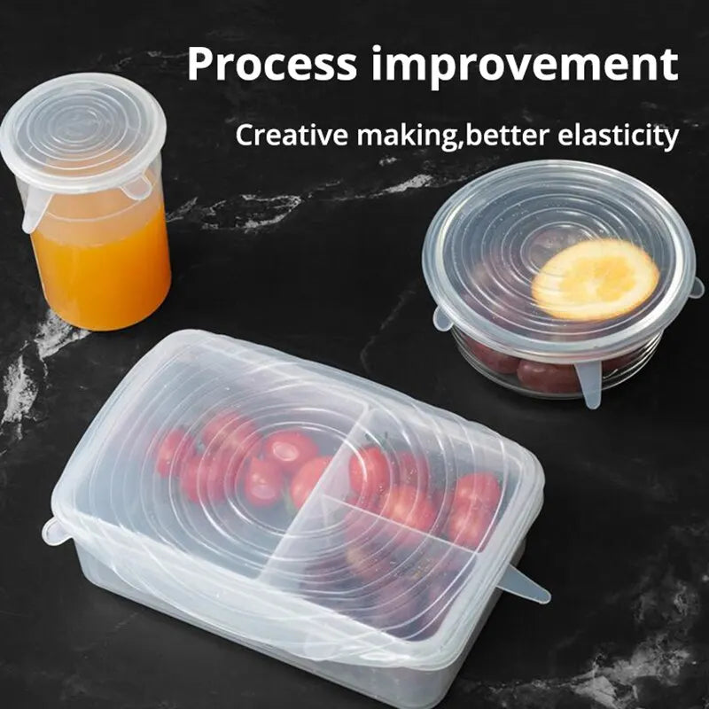 Couvercles extensibles en silicone