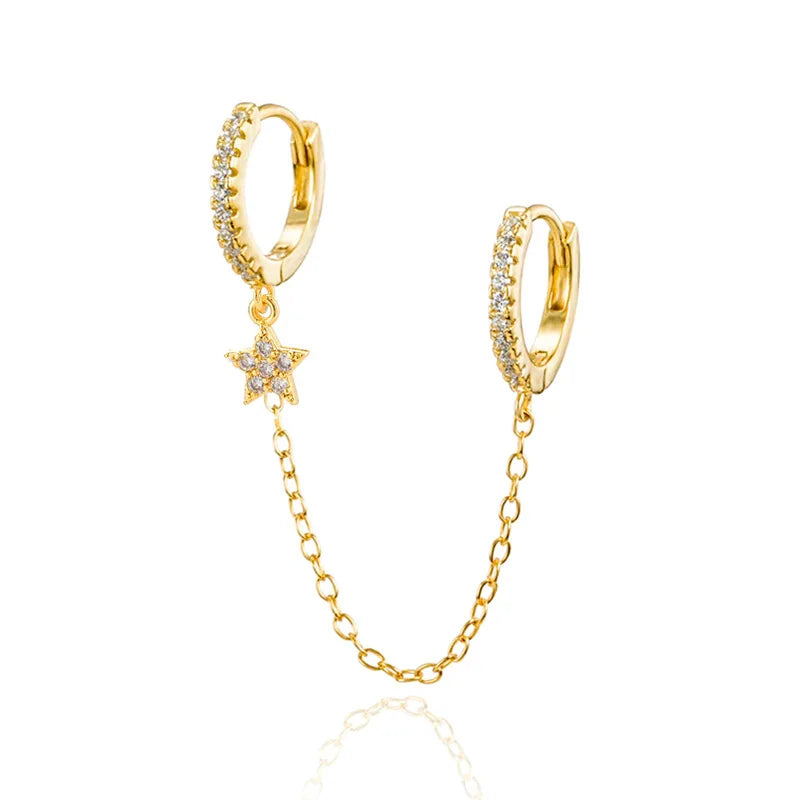 Boucles d'oreilles luna