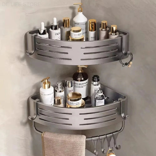 Étagère d'angle de douche