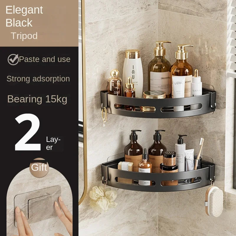 Étagère d'angle de douche