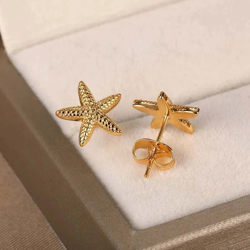 Boucles d’oreilles Océane – Étoile de mer