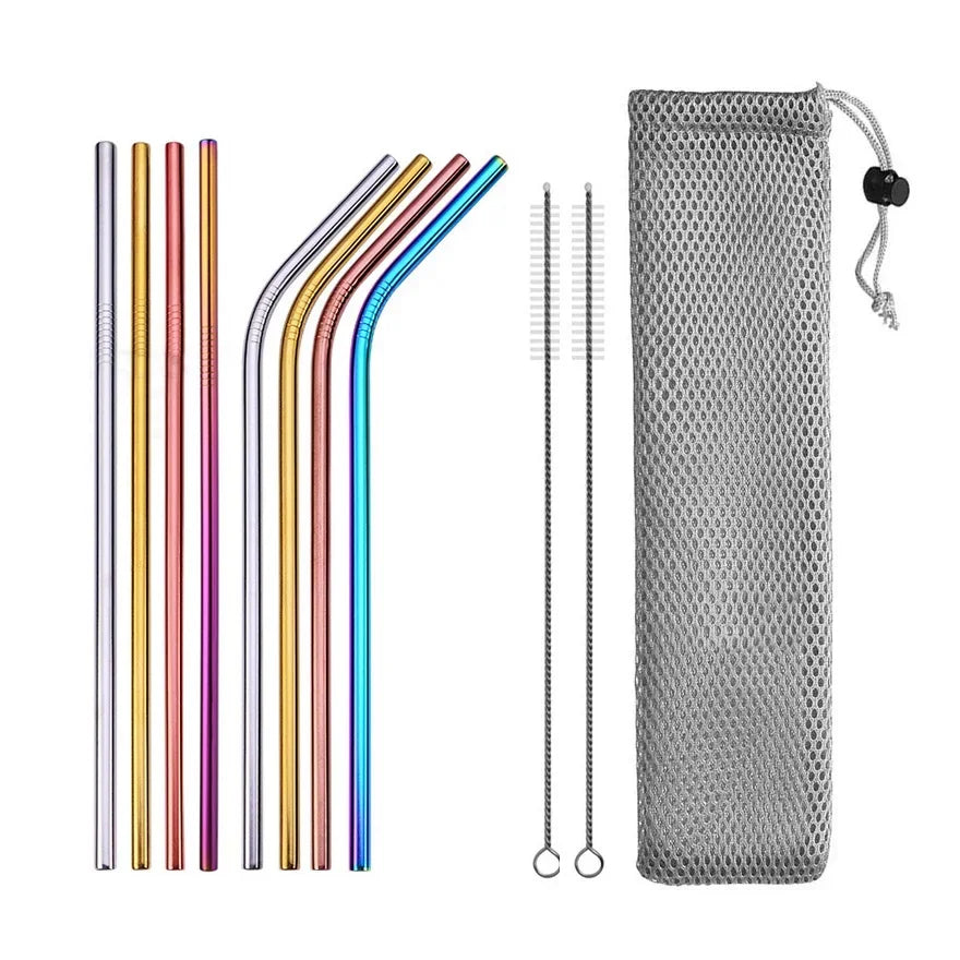 Pailles en acier inoxydable