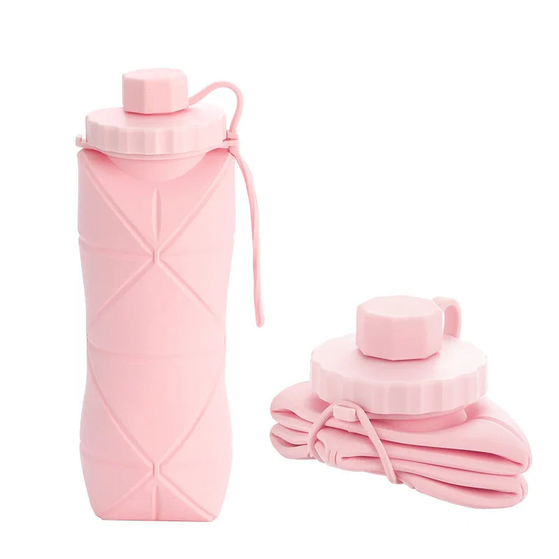 Gourde pliable en silicone
