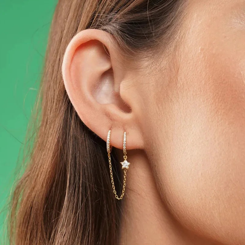 Boucles d'oreilles luna