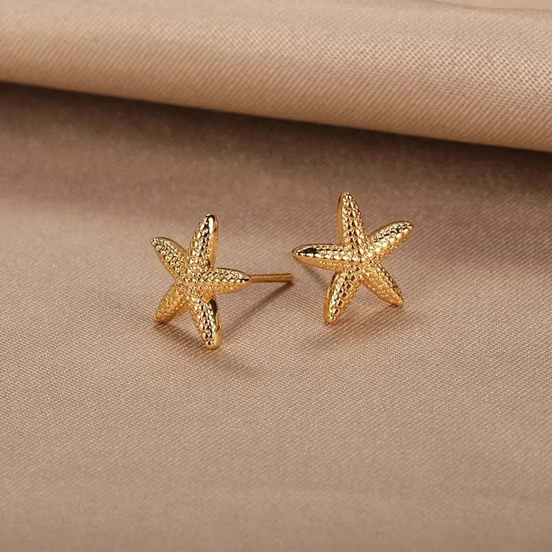 Boucles d’oreilles Océane – Étoile de mer