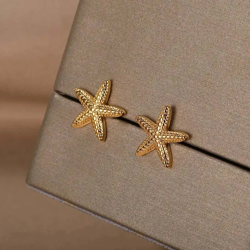 Boucles d’oreilles Océane – Étoile de mer