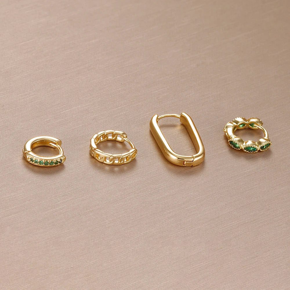 Boucles d’oreilles Léna – Élégance lumineuse