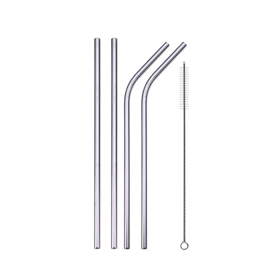Pailles en acier inoxydable