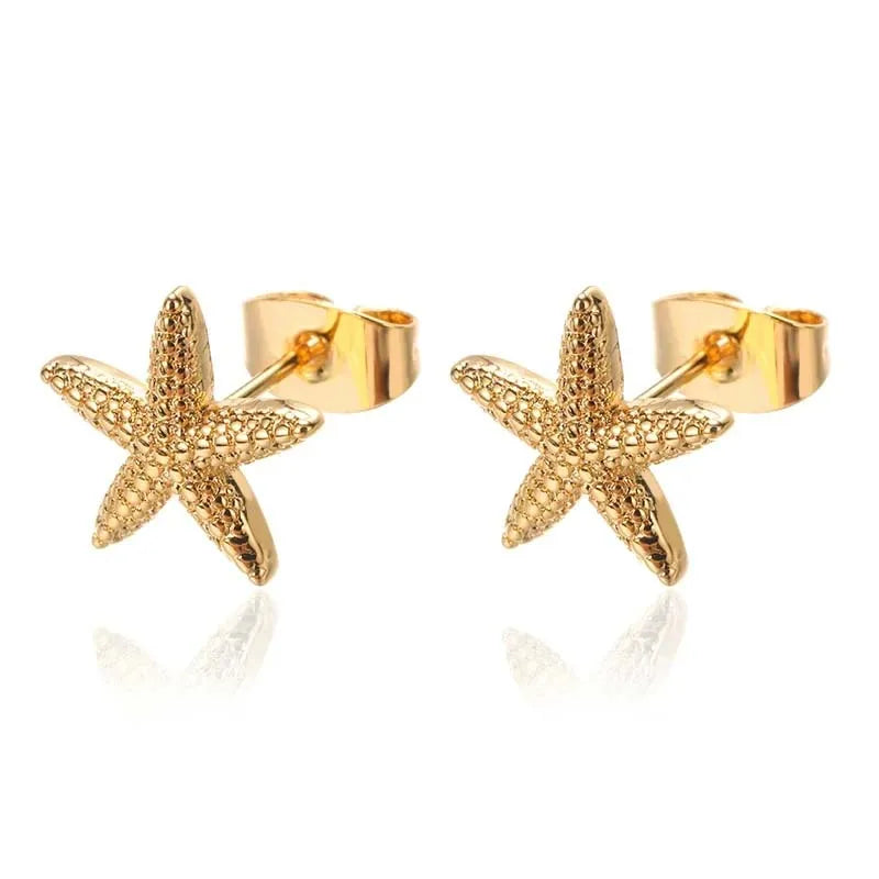 Boucles d’oreilles Océane – Étoile de mer
