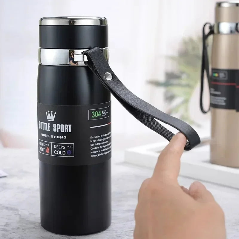Bouteille thermos en acier inoxydable