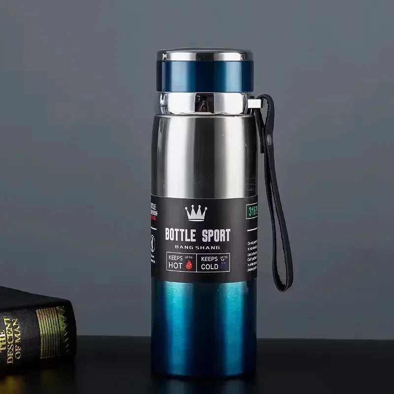 Bouteille thermos en acier inoxydable