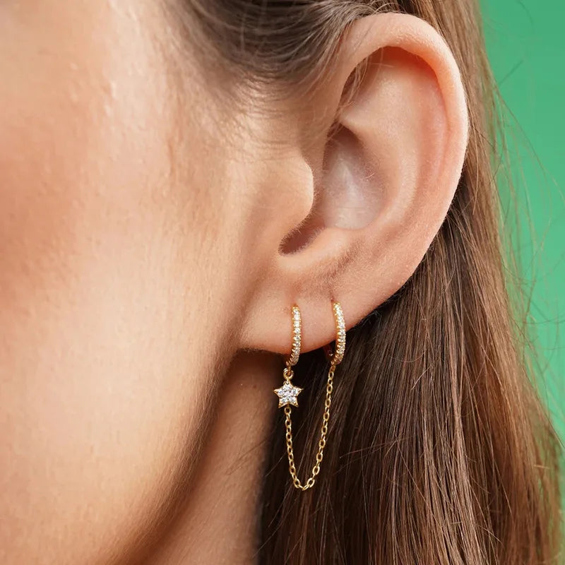 Boucles d'oreilles luna