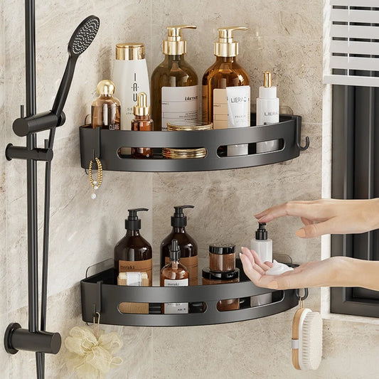 Étagère d'angle de douche