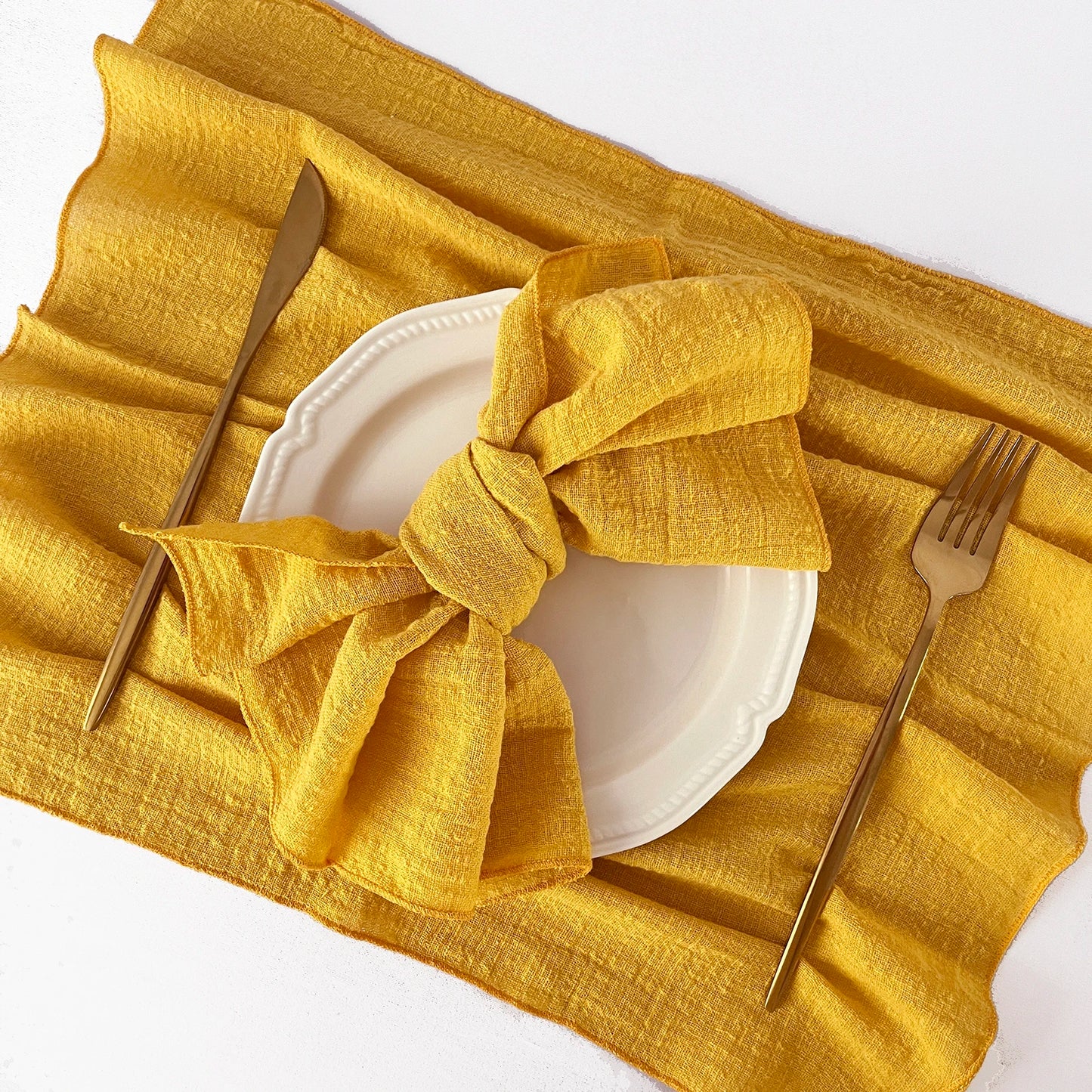 Serviettes de table réutilisables